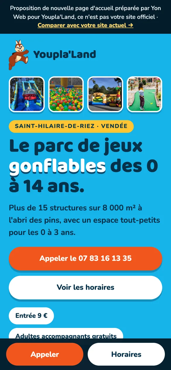 Capture mobile de la proposition